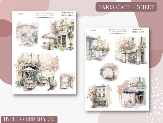 Paris Cafe Deco Set