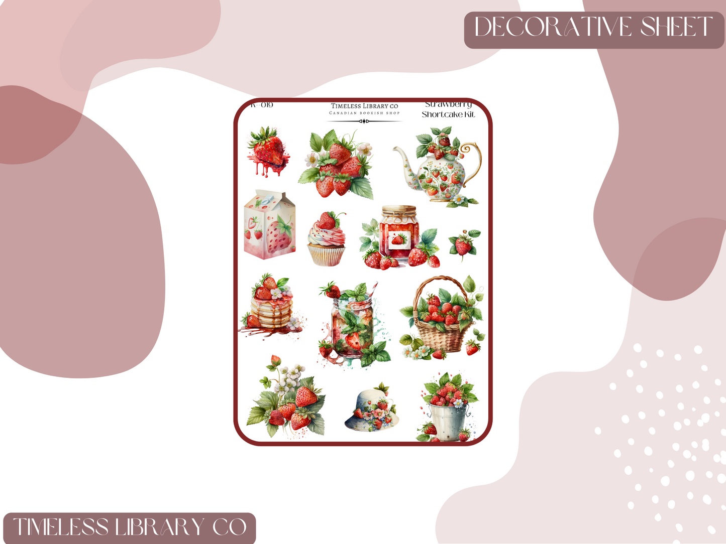 Strawberry Shortcake Vertical Kit