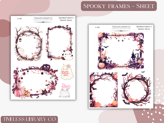 Spooky Frames Set