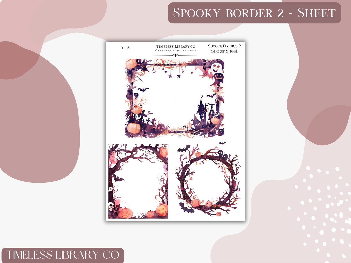 Spooky Frames Set