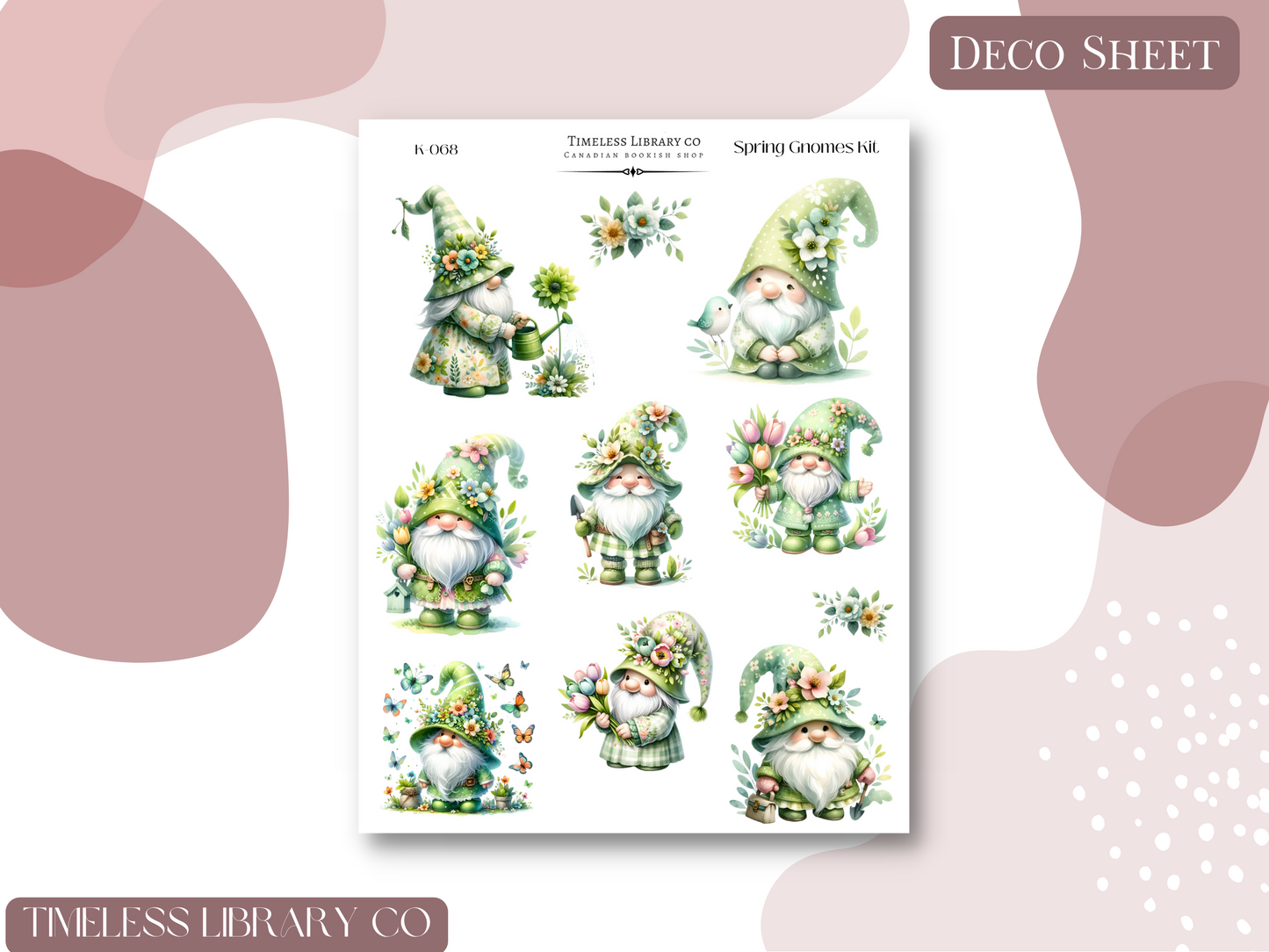 Spring Gnomes Vertical Kit