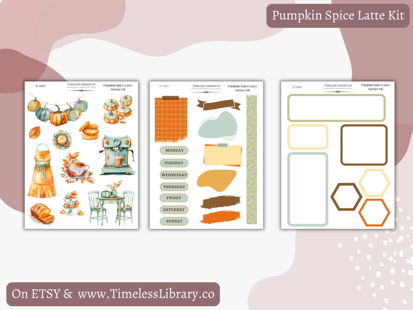 Pumpkin Spice Latte Vertical Kit