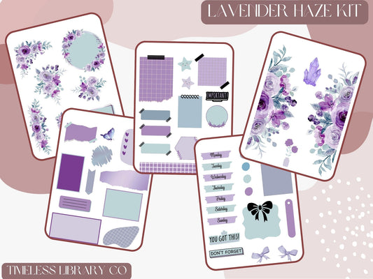 Lavender Haze Vertical Sticker Kit