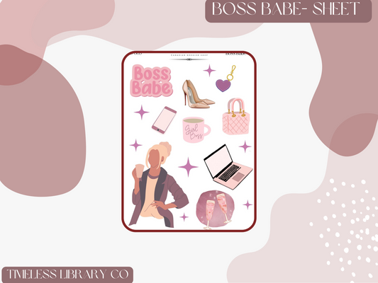 Boss Babe Sticker Set